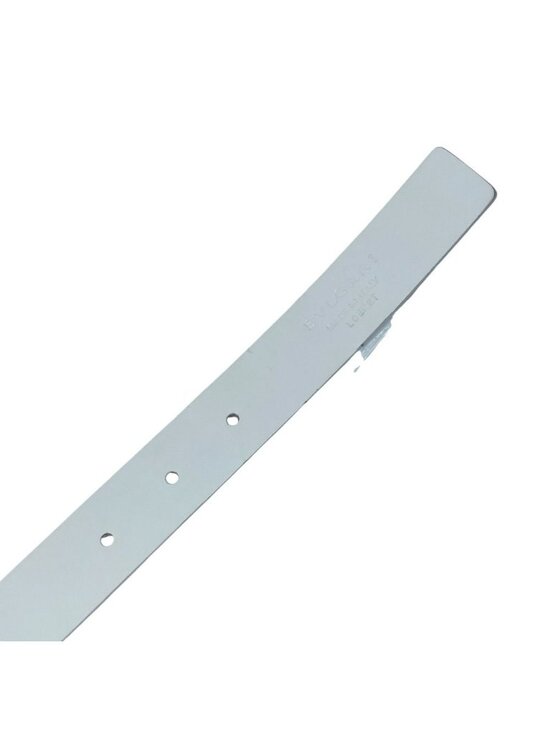 Bvlgari Square Buckle Belt Leather White Gold Everyday Use Going Out Practical main image 8